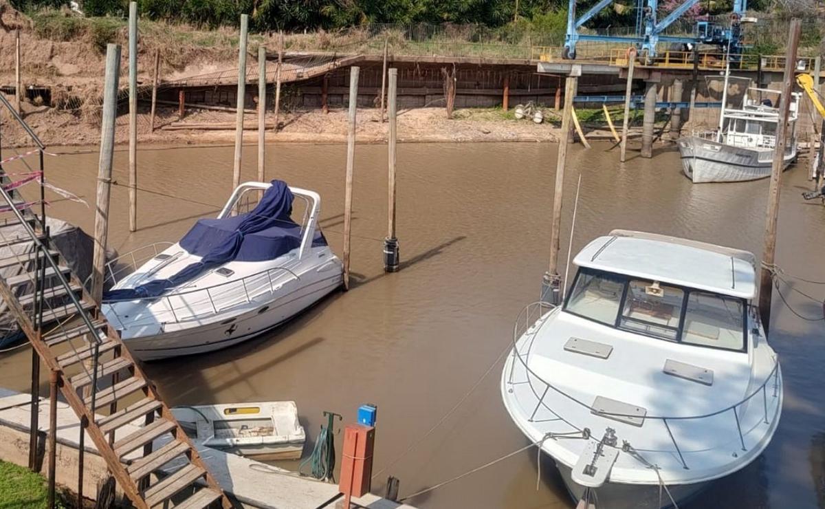 FOTO: La bajante afecta a la actividad naútica.