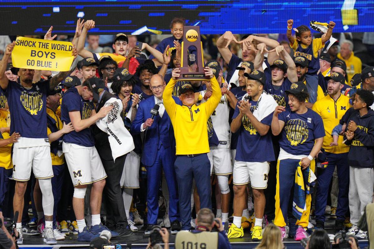 Un quinteto de transferidos lleva a Michigan al título nacional y deja a UConn sin milagro