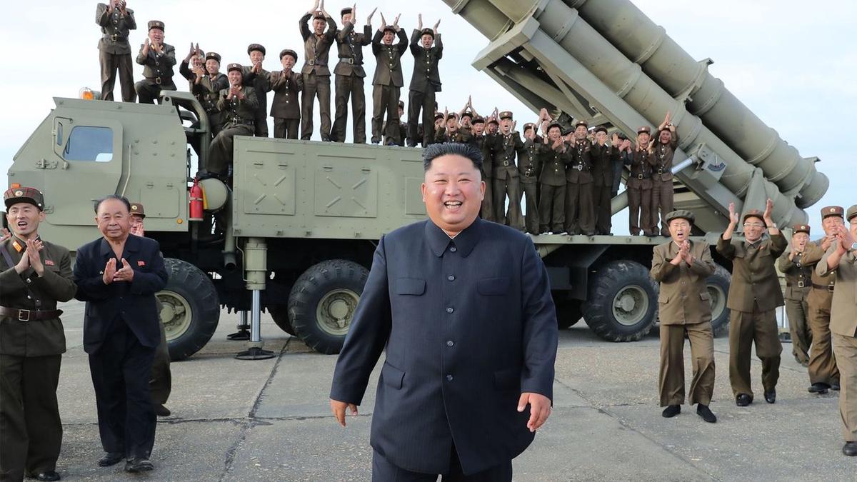 Tensión entre las dos Coreas: Pyongyang llevó a cabo un ejercicio con misiles balísticos.