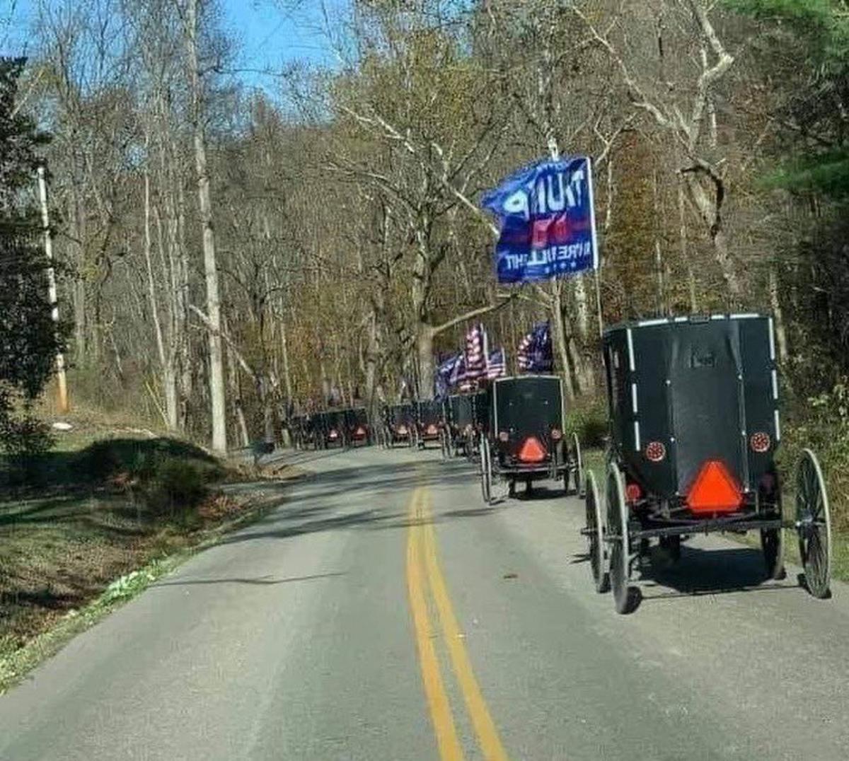 FOTO: La comunidad amish de Estados Unidos votó por primera vez.