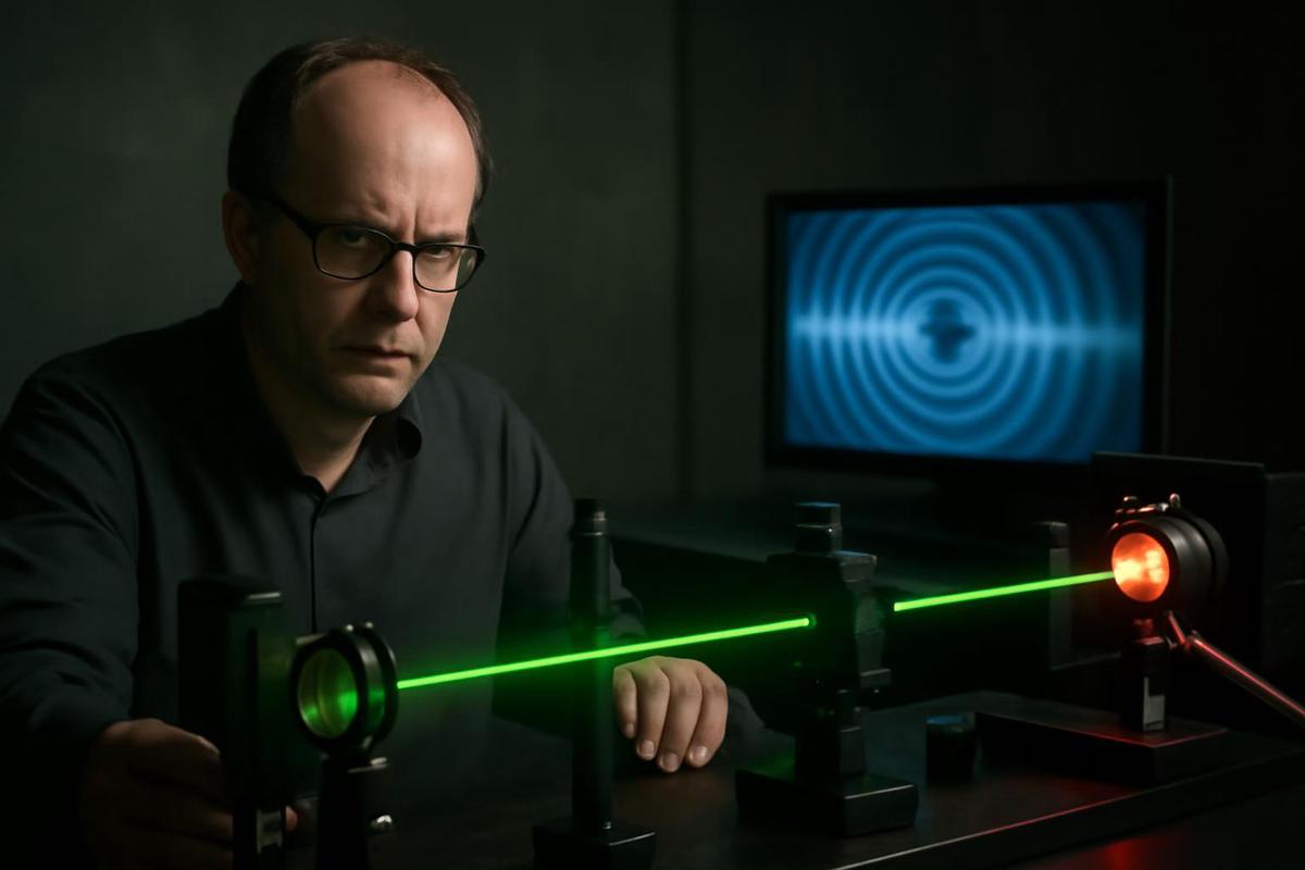 Manipulación de ondas gravitacionales con luz láser