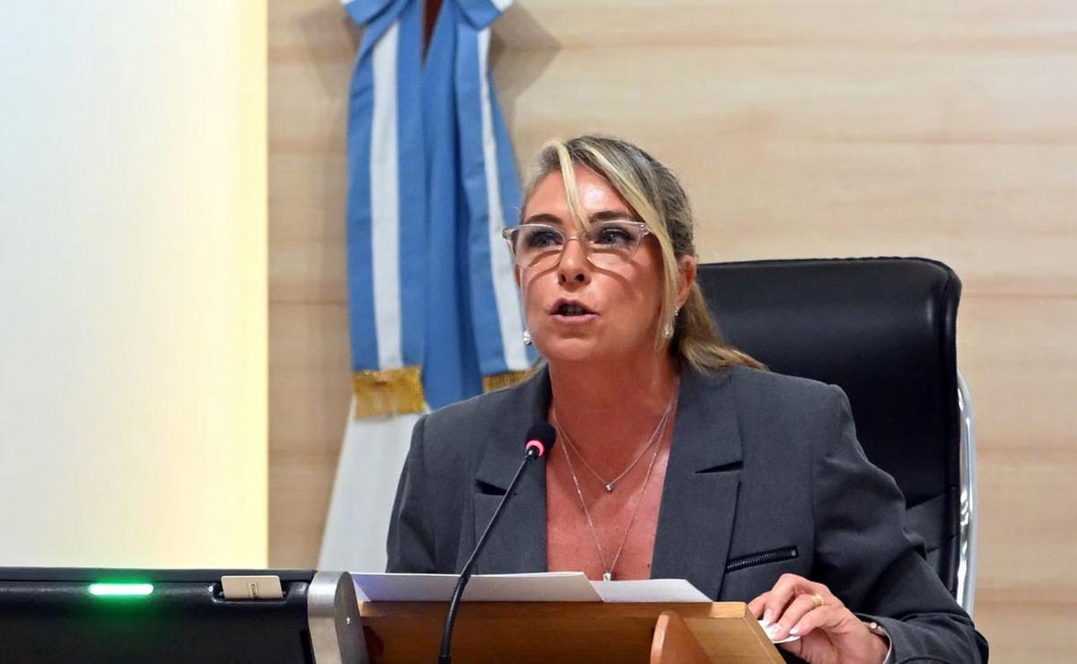 La presidenta del Concejo Municipal de Rosario, María Eugenia Schmuck.