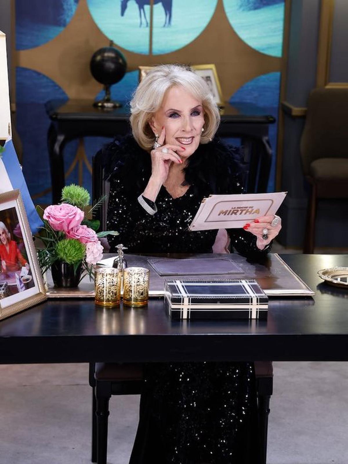 Mirtha Legrand.