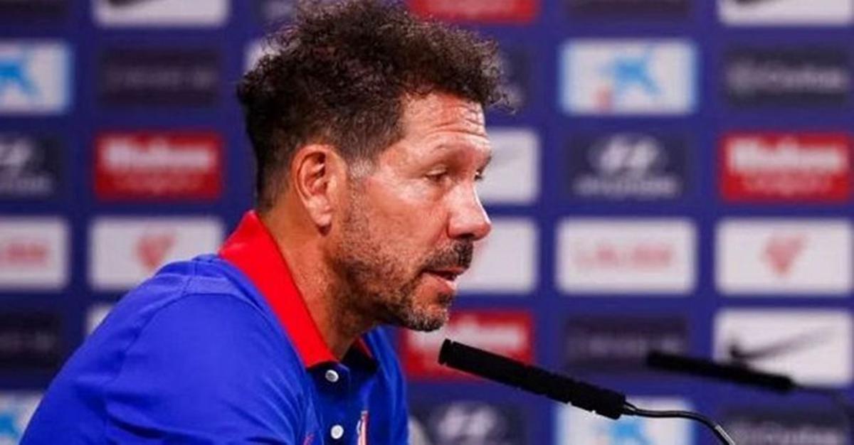 Simeone, tajante en conferencia de prensa