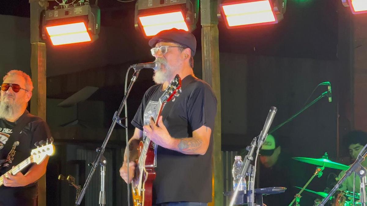 La Mississippi en el primer aniversario de Cosquín Rock Radio. 