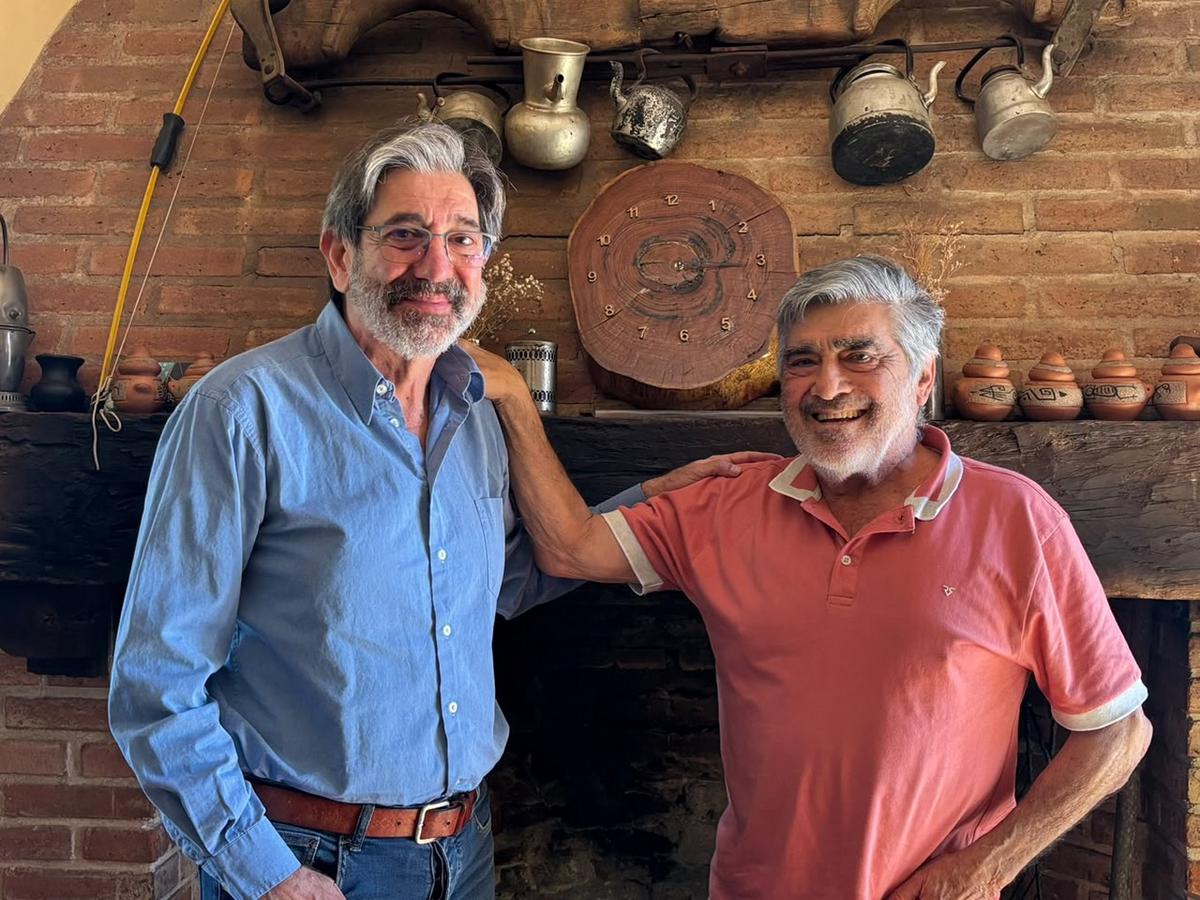 FOTO: Luis Lima, mano a mano con el Chema Forte.
