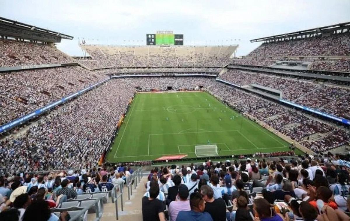 El amistoso en Texas reunió a más de 91 mil personas (Foto: X)