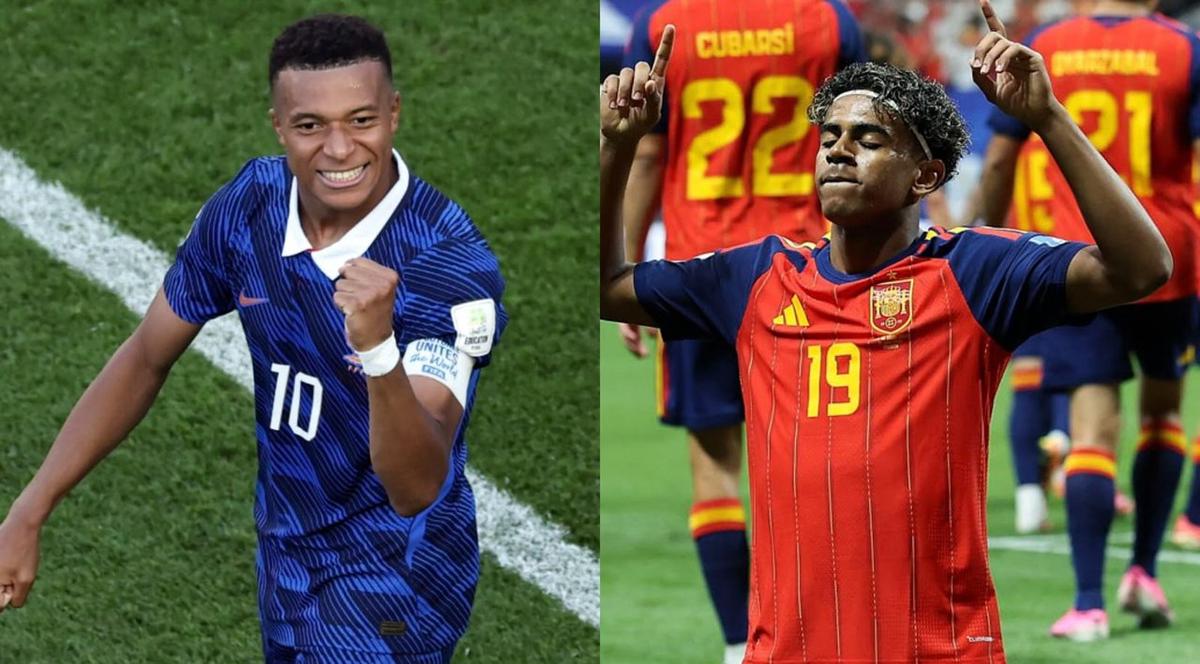 Se viene un choque de estrellas entre Mbappé y Yamal.