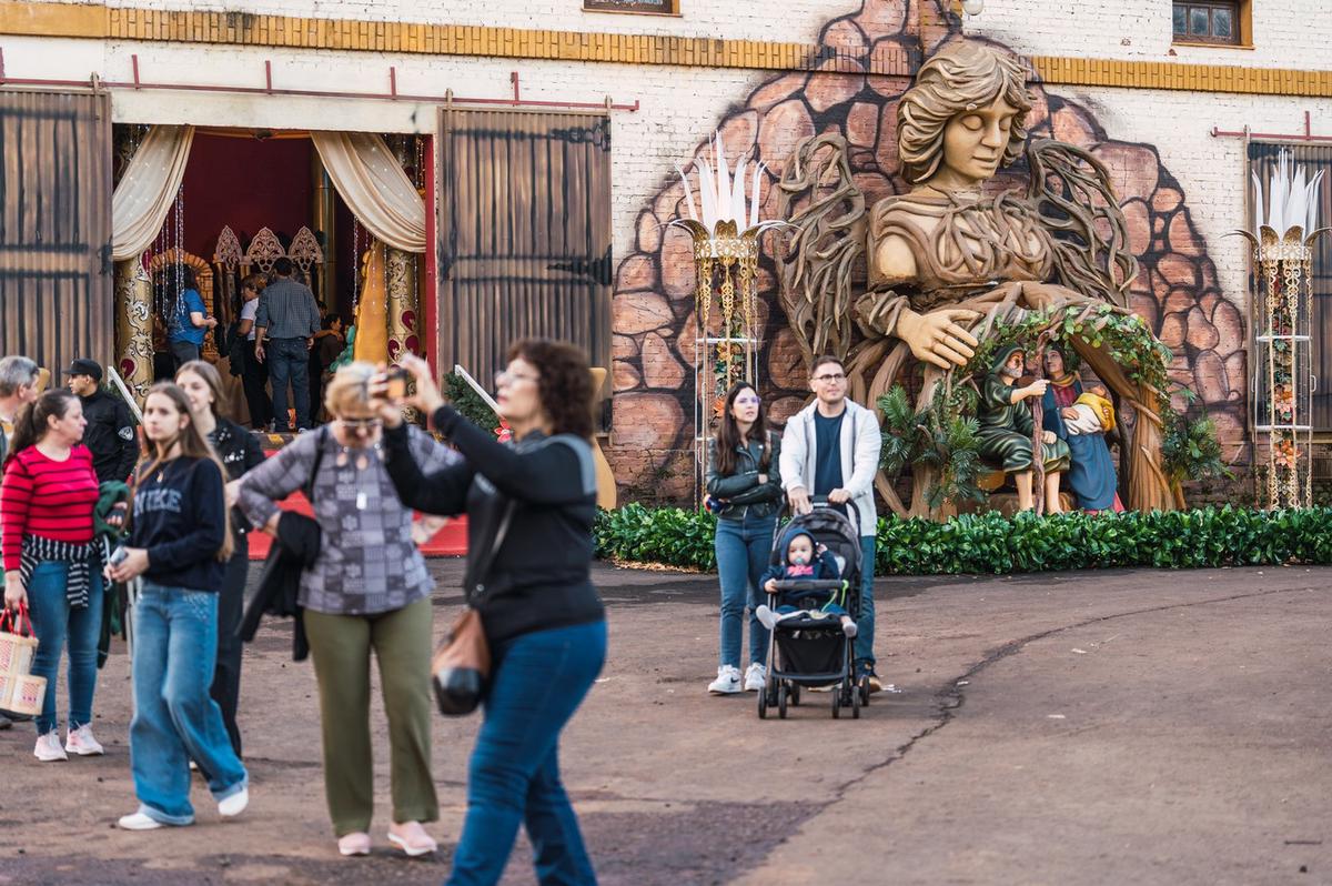 Navidad en Leandro N. Alem (Fotos: Fiesta Nacional de la Navidad del Litoral)