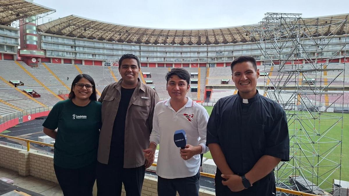 El Estadio Nacional de Perú se prepara para recibir a León XIV: esperan a más de 50 mil jóvenes