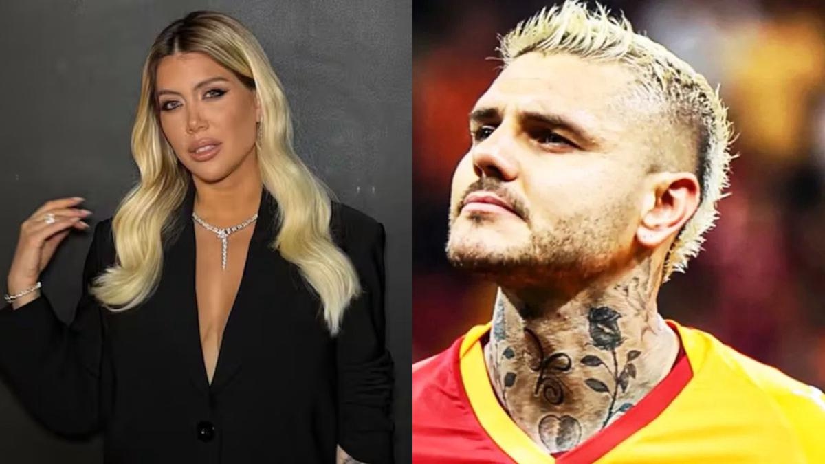 Wanda Nara y Mauro Icardi.