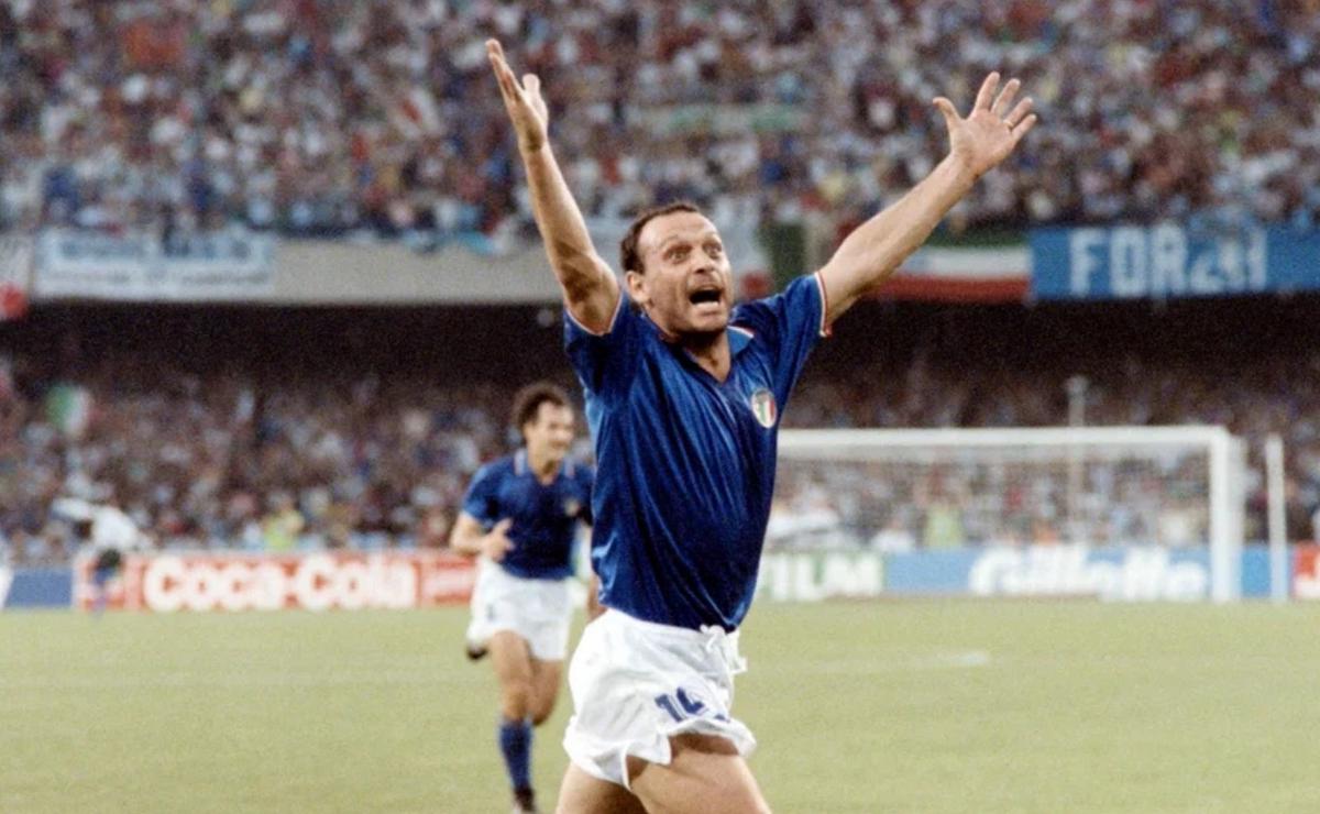 FOTO: Toto Schillaci, el histórico goleador de Italia 90