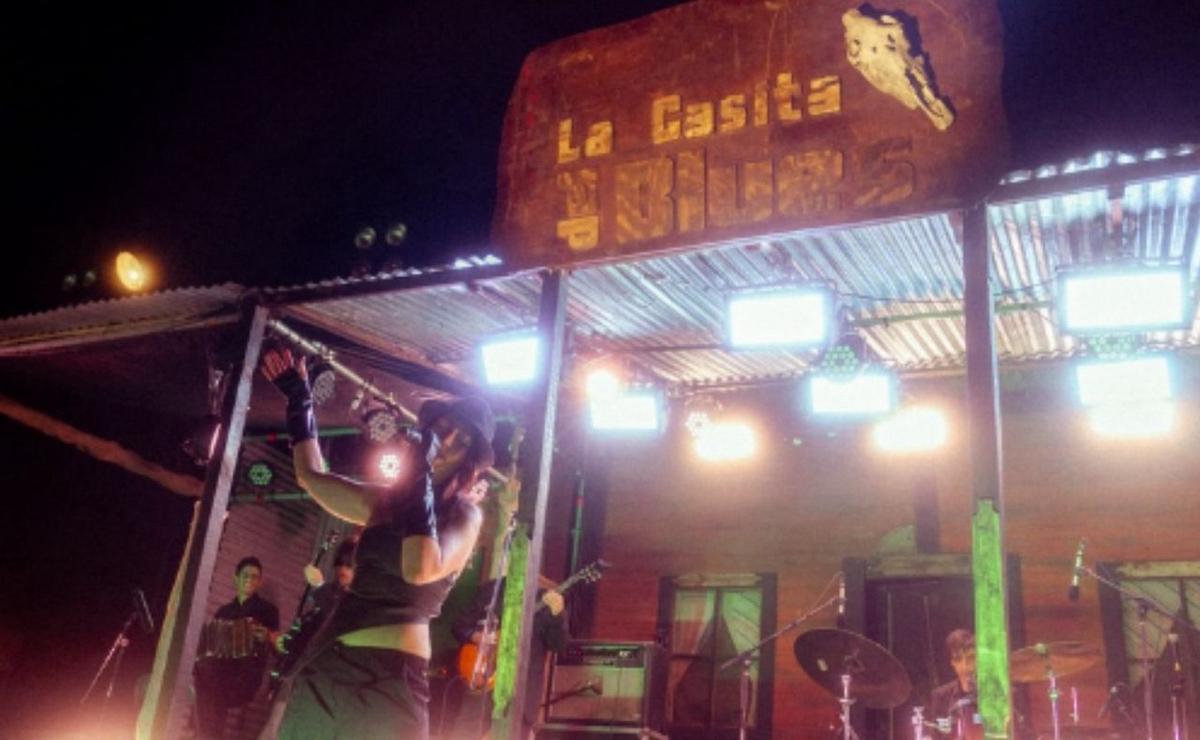 Loretta Sorbello se presentó en el Cosquín Rock.