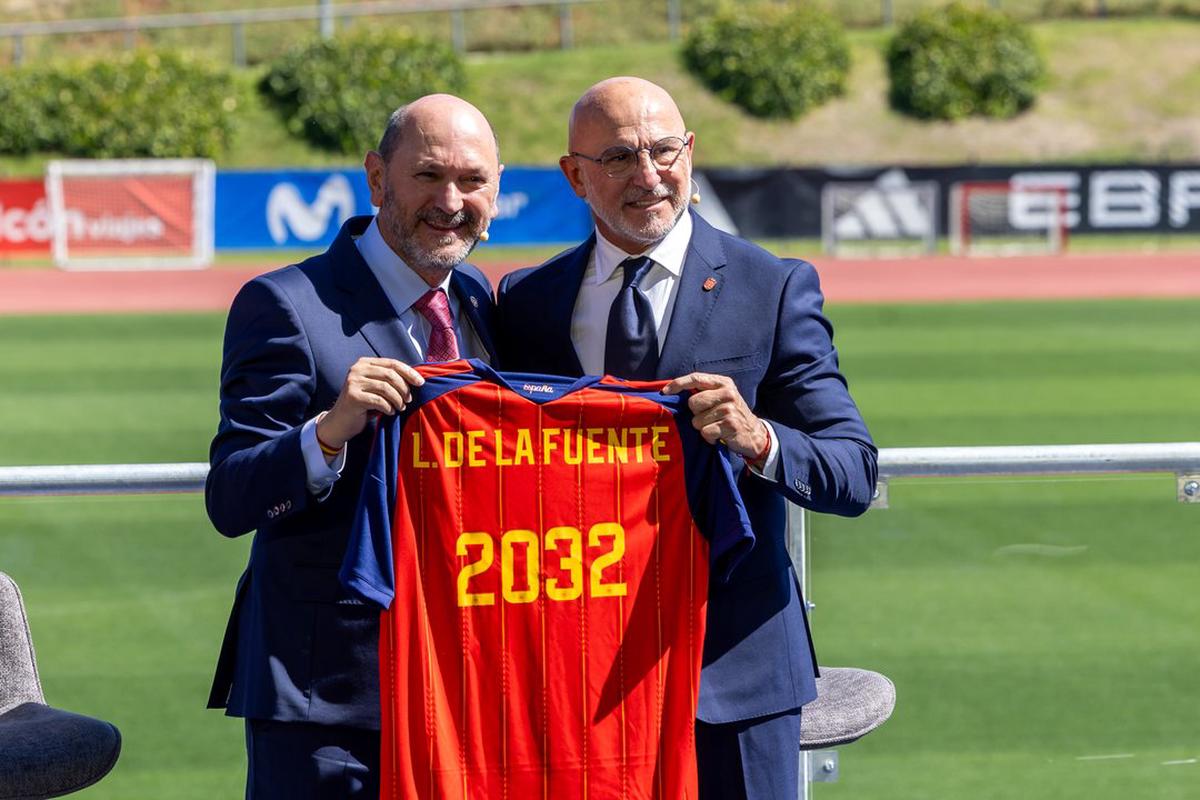 Luis de la Fuente extendió su contrato con la selección española hasta 2032.