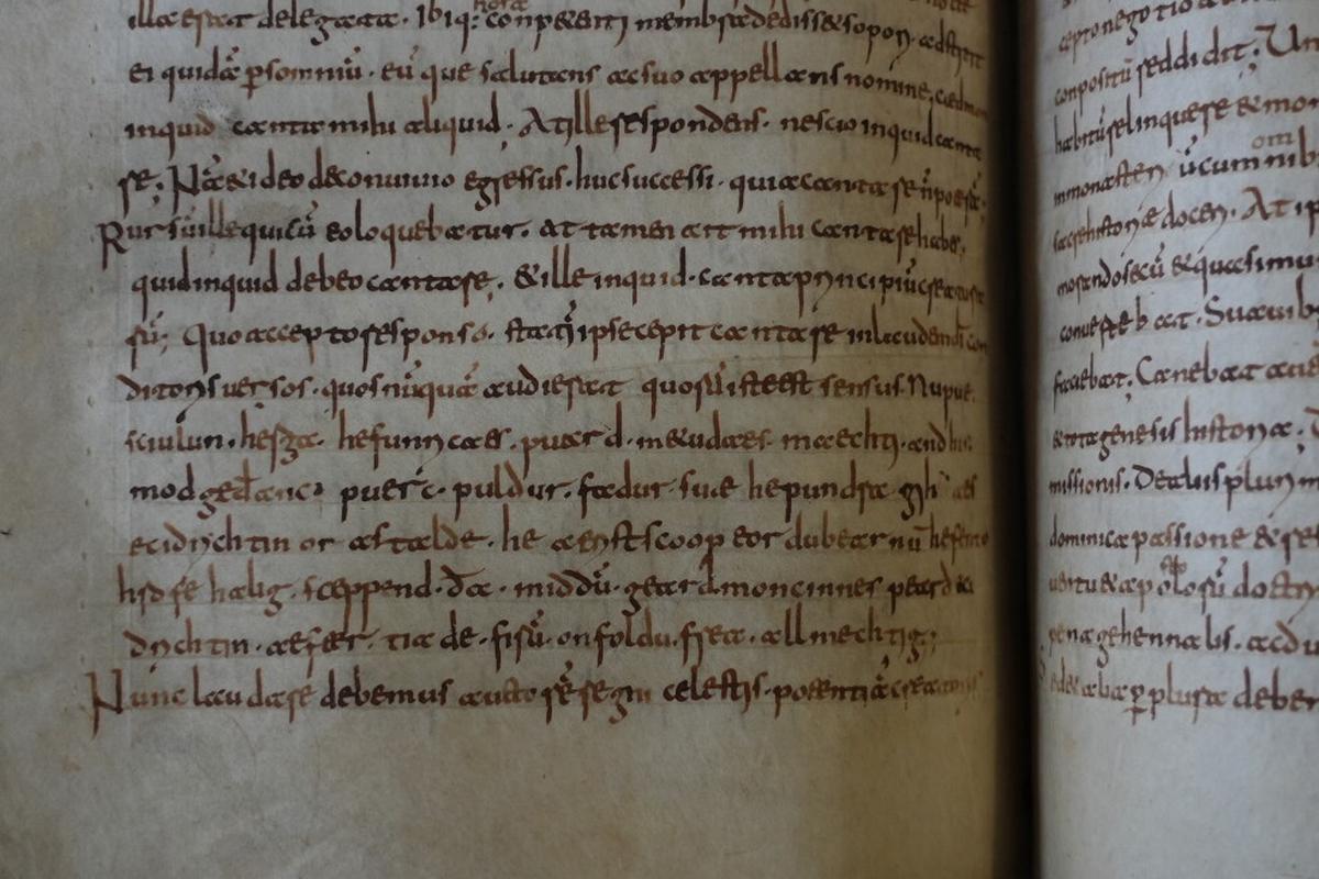 Investigadores en Irlanda hallan en Roma libro medieval con el poema inglés más antiguo