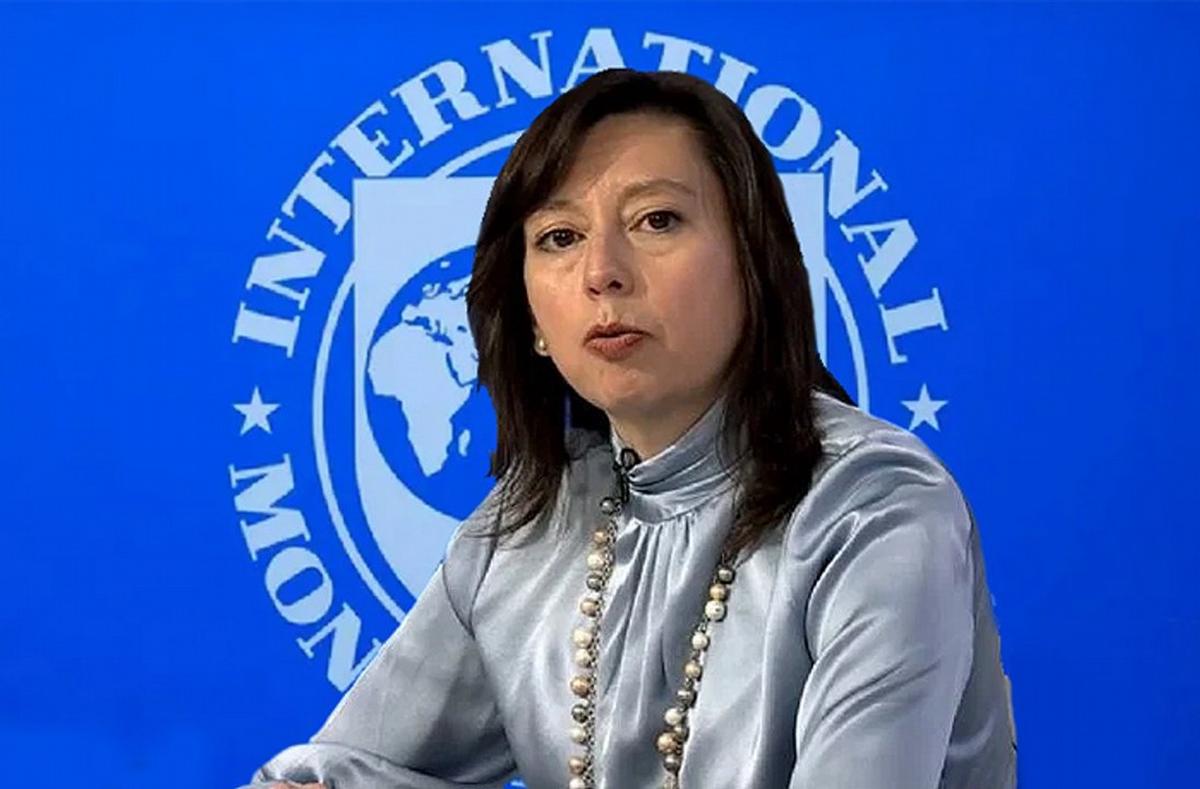 FOTO: Julie Kozack, vocera del Fondo Monetario Internacional.