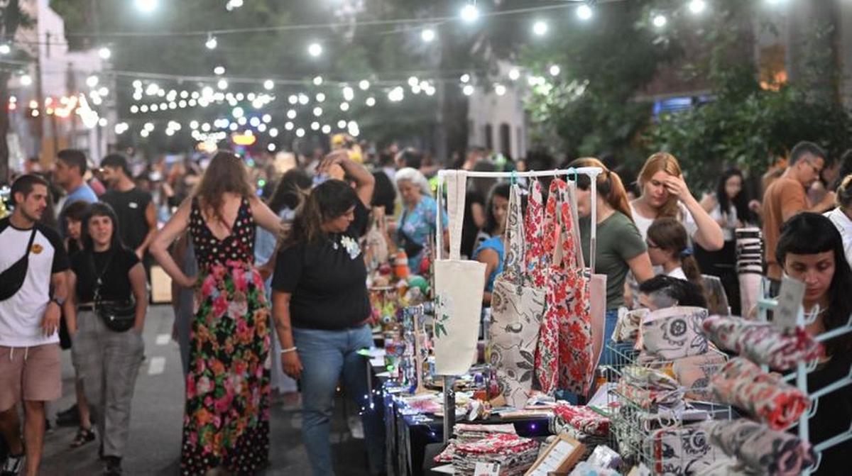 Mercado Navideño en Rosario.