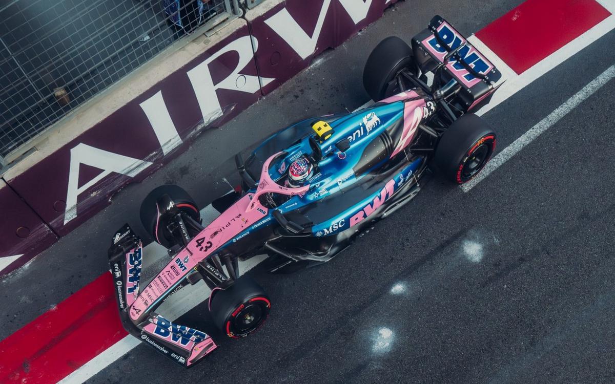 Colapinto arranca tres semanas consecutivas de GP's en Bakú