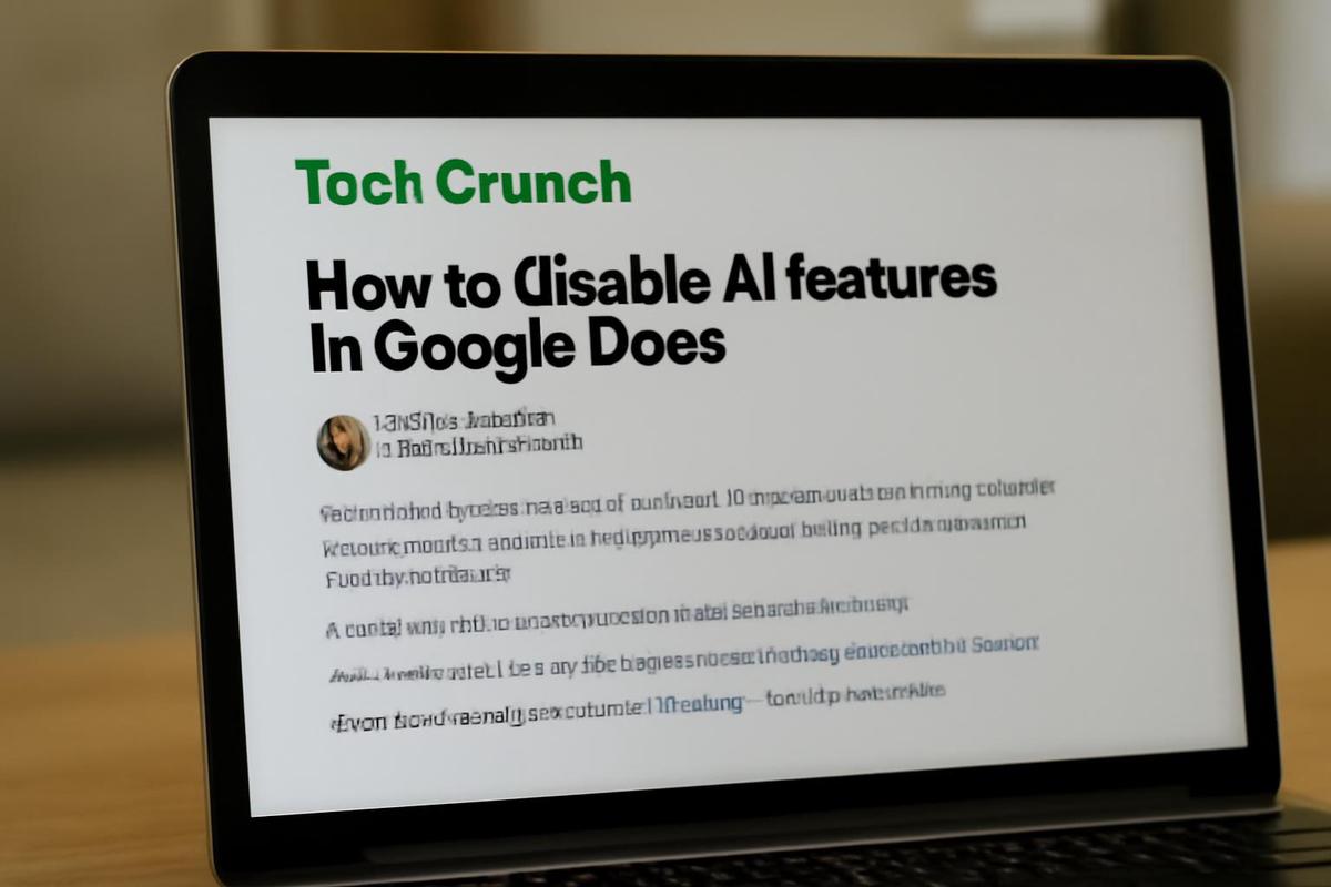 Cómo desactivar la IA en Google Docs