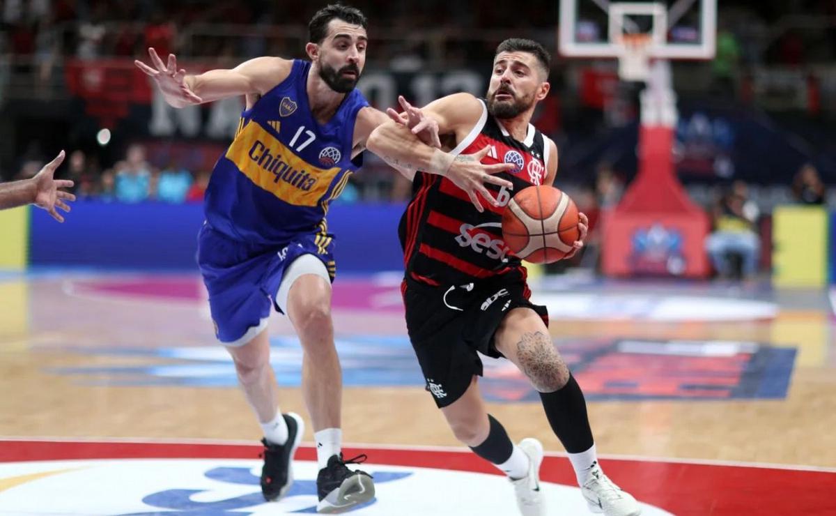FOTO: Flamengo se quedó con la Champions League tras ganarle a Boca. (Foto: FIBA)