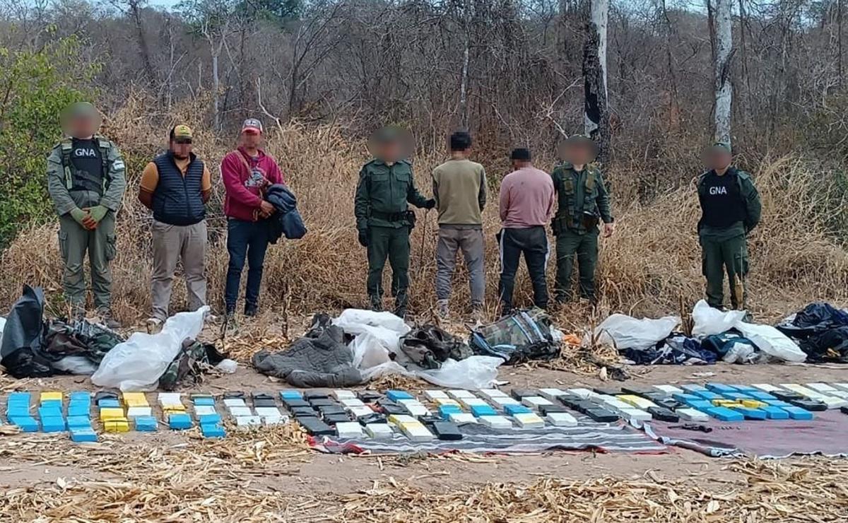 Detuvieron a 11 personas con 202 kilos de cocaína. (Argentina.gob.ar)