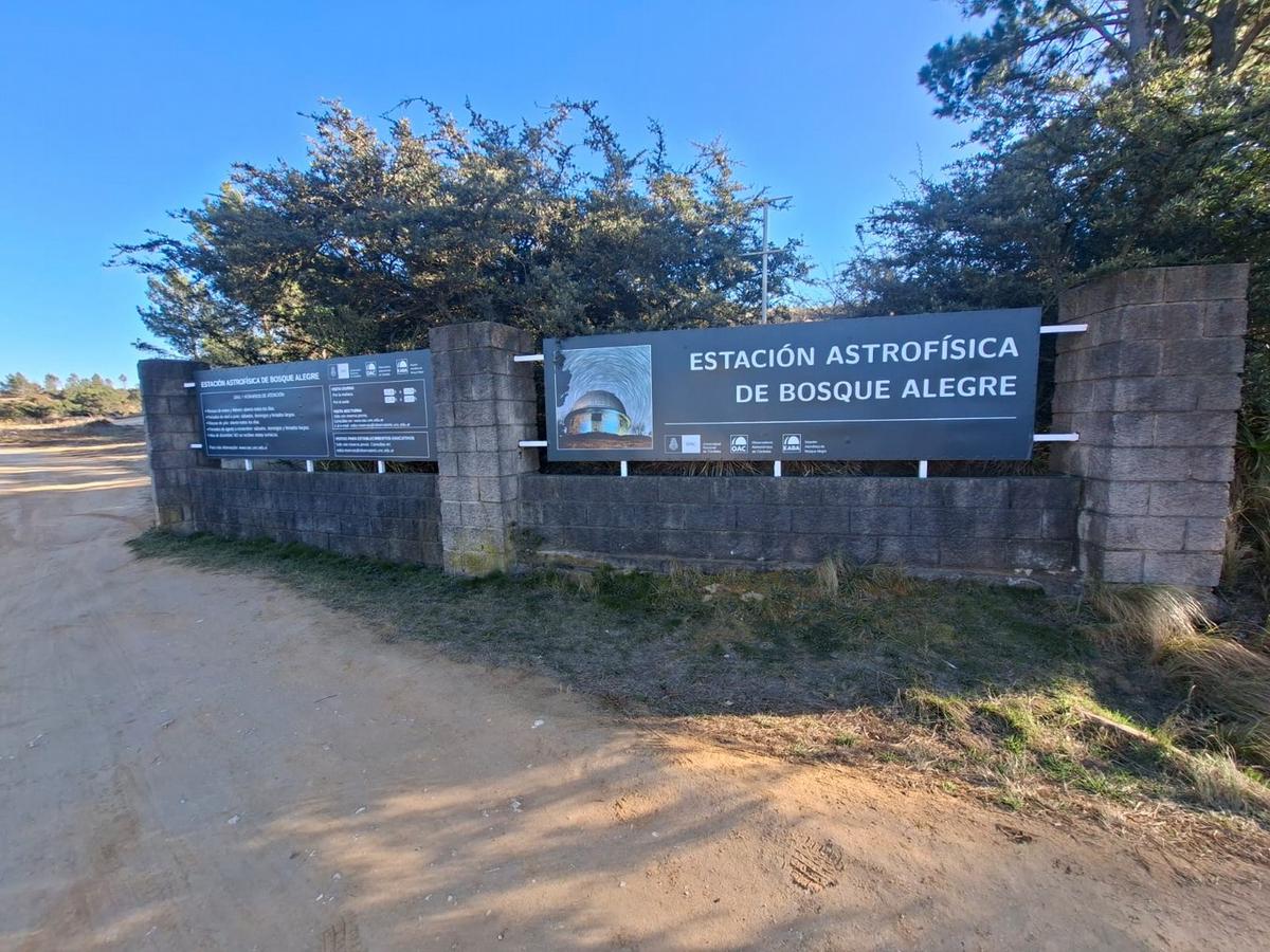 El Observatorio de Bosque Alegre, un clásico cordobés.