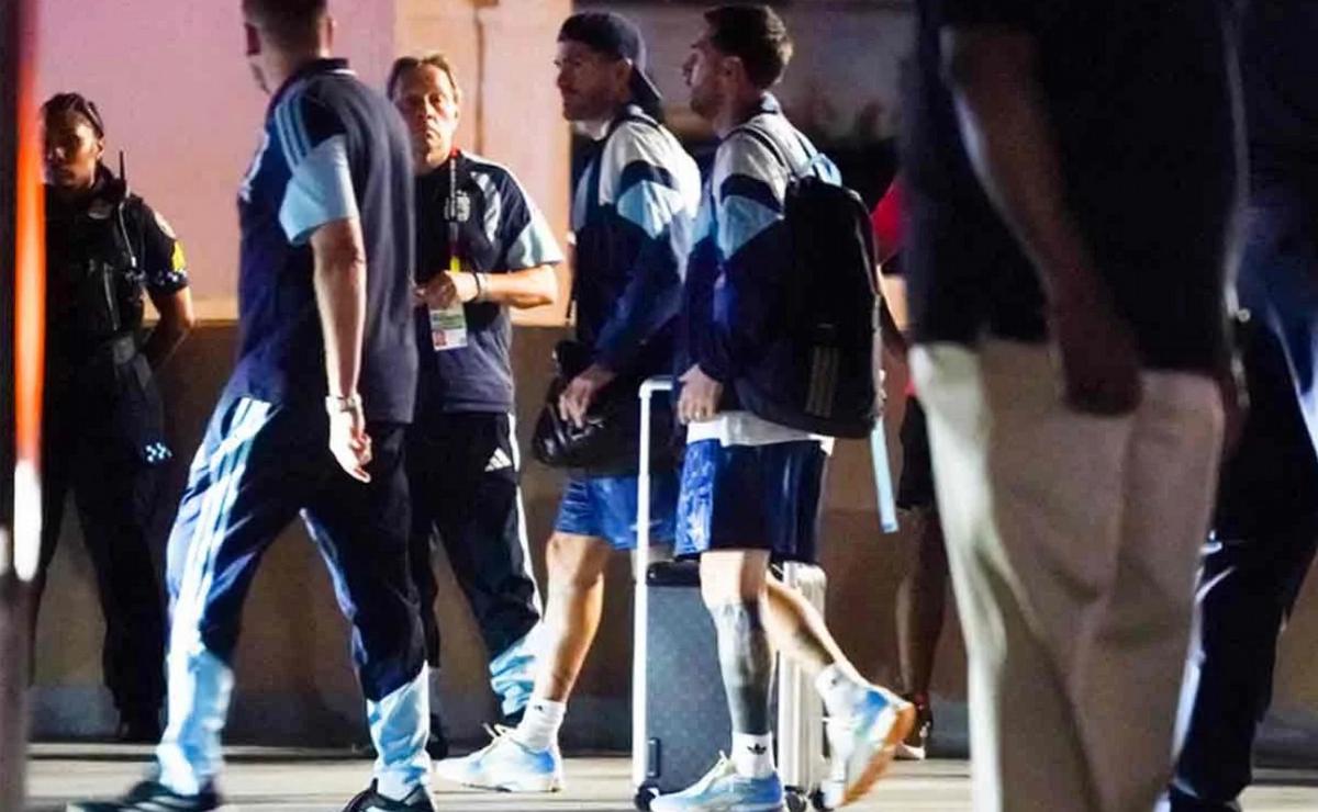 Argentina ya está en Atlanta (Foto: Clarín)
