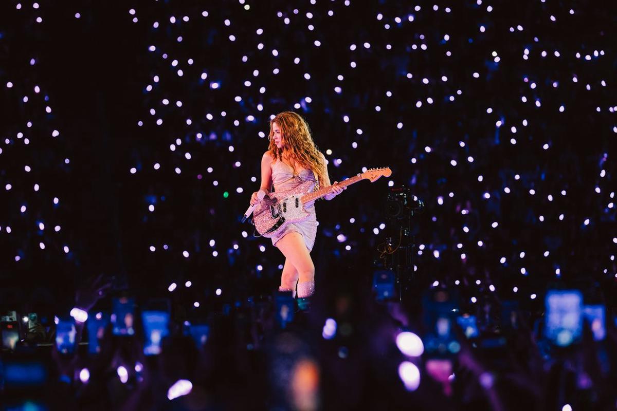 Shakira brilló en su gira por Argentina Foto: Agencia NA. (Fénix Entertainment)