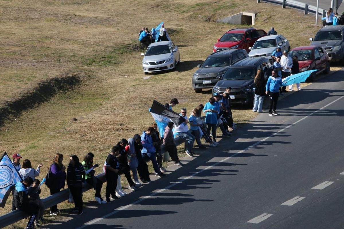 Los hinchas del