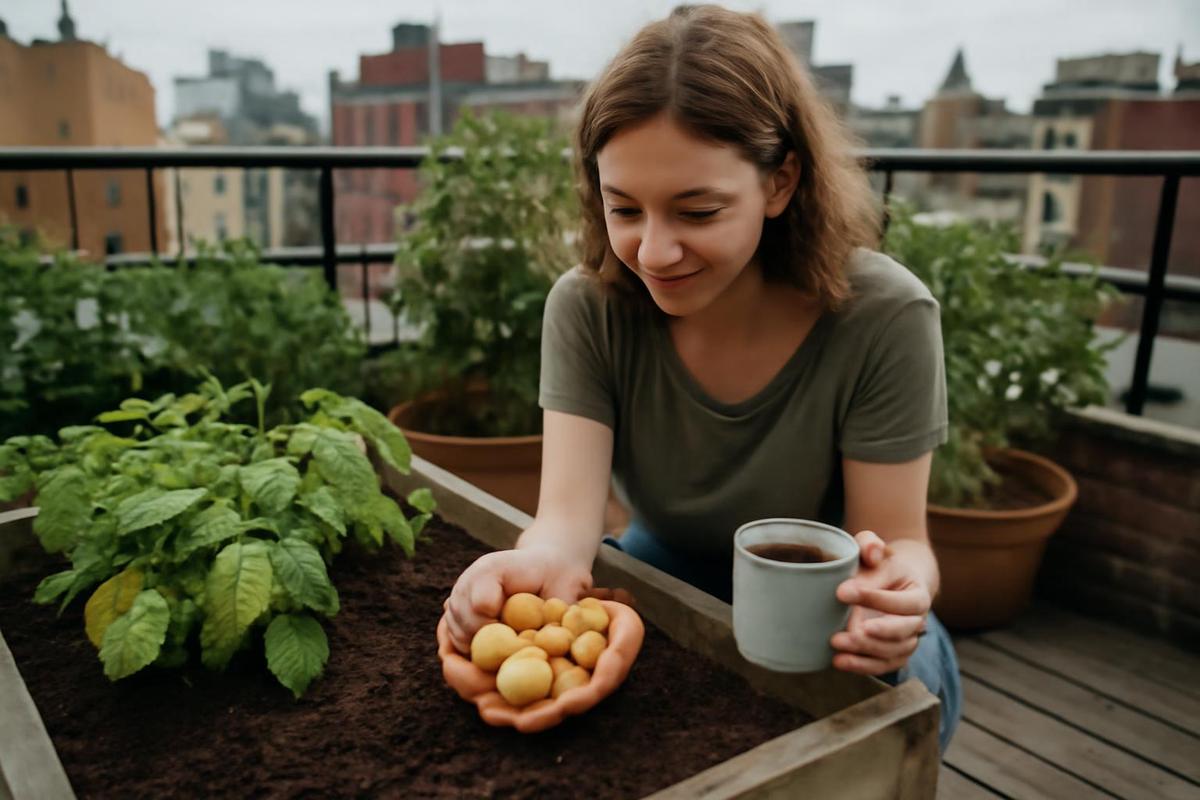 Cultivar papas en casa: la experiencia de un novato en la azotea