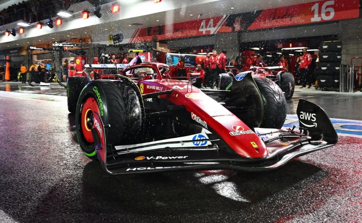 Hamilton fue -por primera vez  en su carrera- último en clasificación con la Ferrari