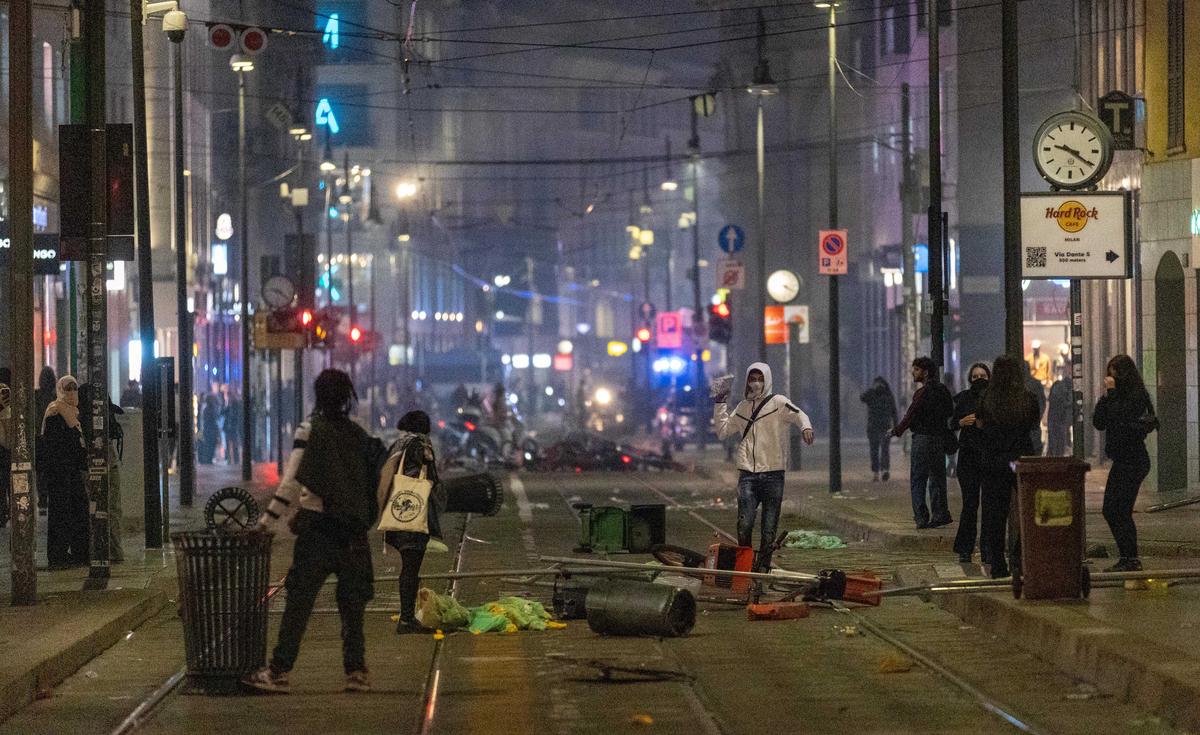 Meloni aprueba medidas más duras para reprimir protestas tras disturbios en Milán
