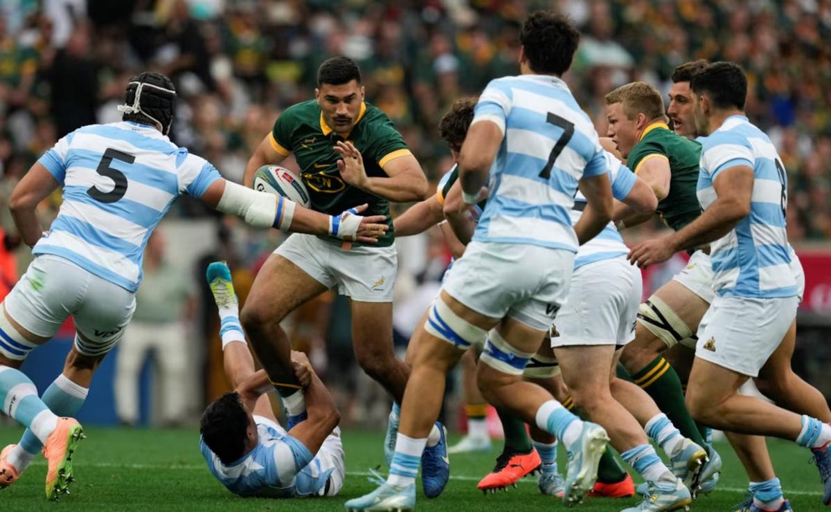 FOTO: Los Pumas buscan ganar su primer Rugby Championship ante Sudáfrica (FOTO: TN).