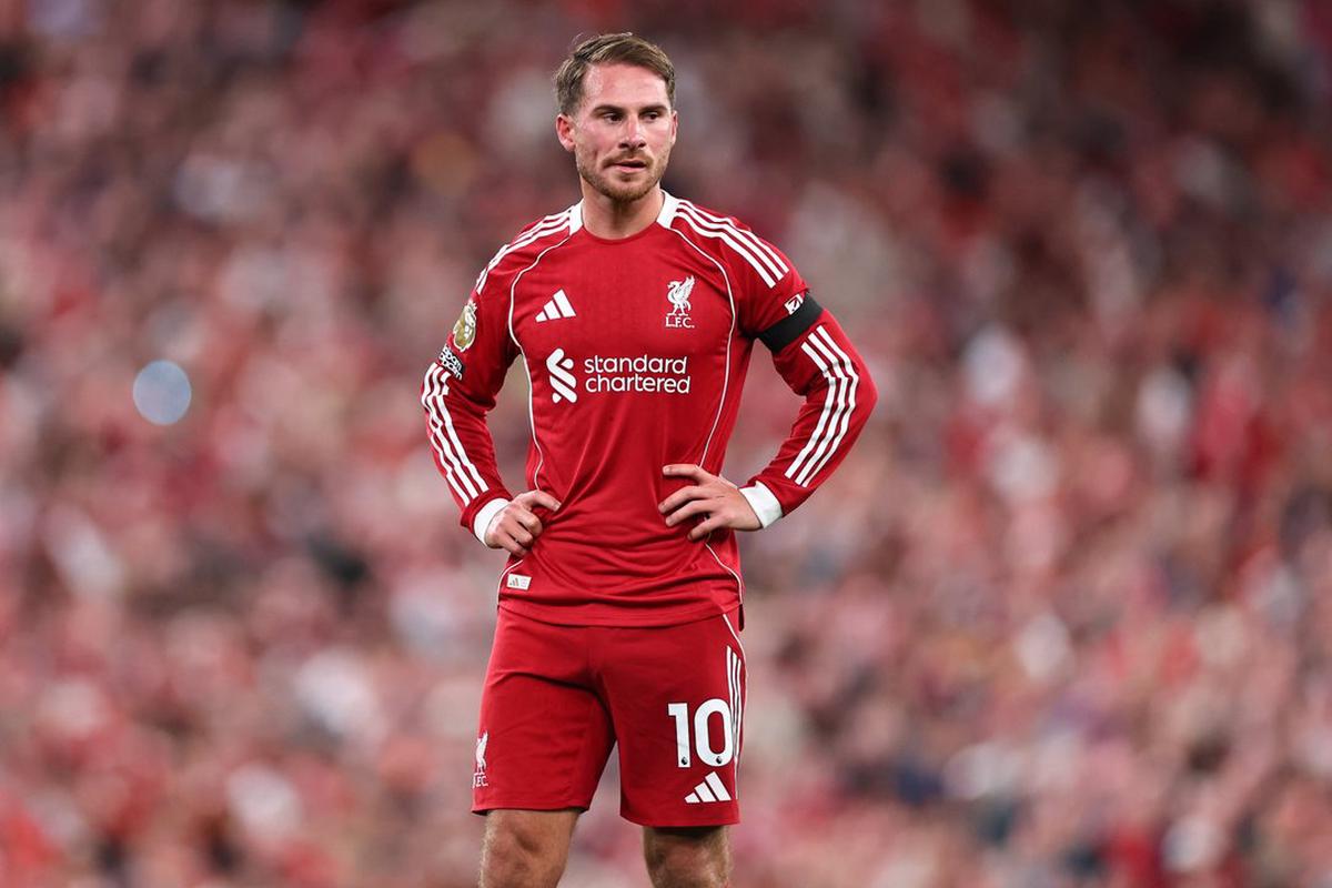 Mac Allister juega en el Liverpool desde junio de 2023.