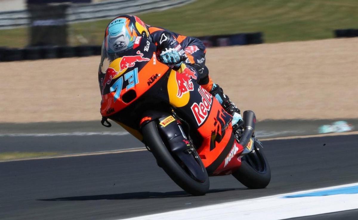 Valentín Perrone largará primero en el Gran Premio de Cataluña.