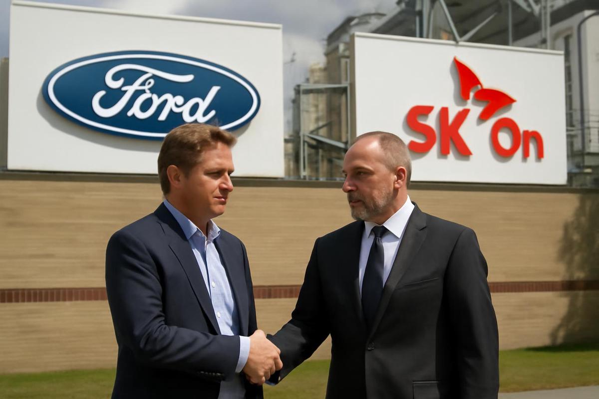 Ford y SK On finalizan su alianza en baterías en EE.UU. tras cuatro años