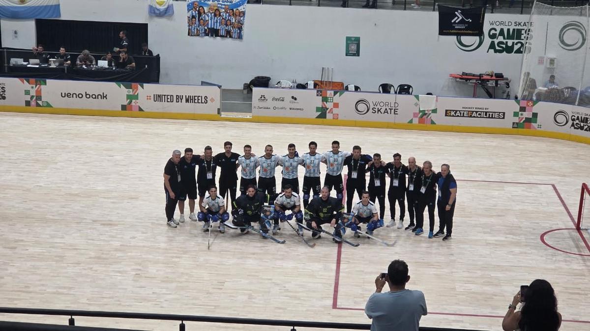 Argentina venció a España y pasó a la final del Mundial de Hockey sobre Patines.