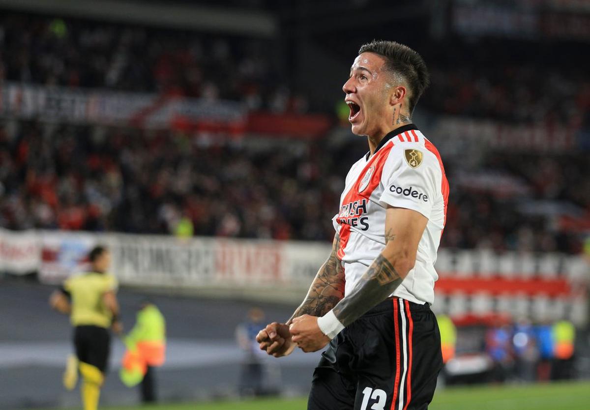 Enzo Fernández en River.