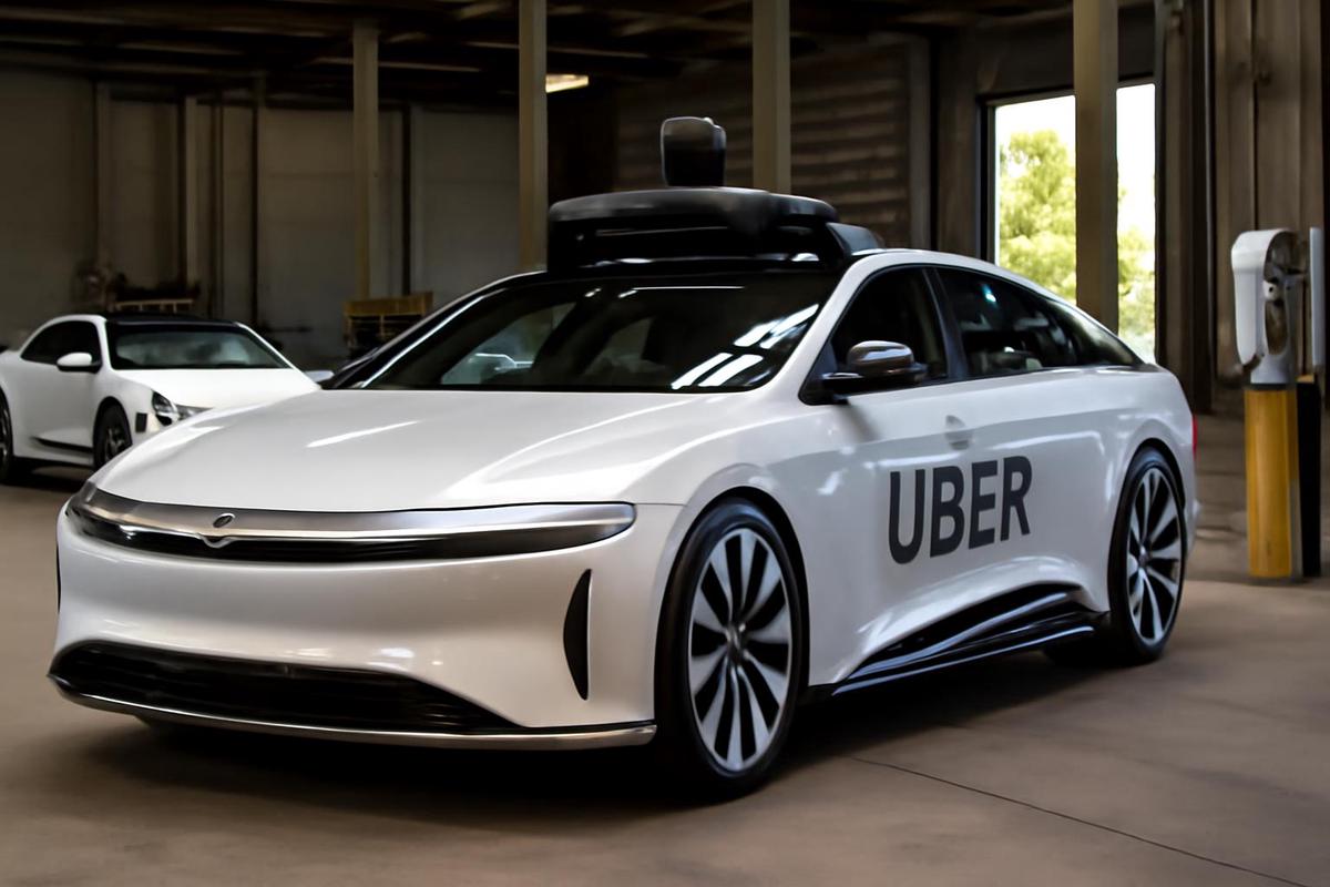 Uber robotaxi en Houston