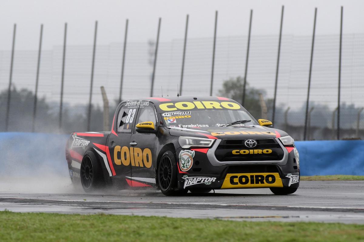El 'Flaco' Ardusso puso las slicks al final y lideró el ensayo