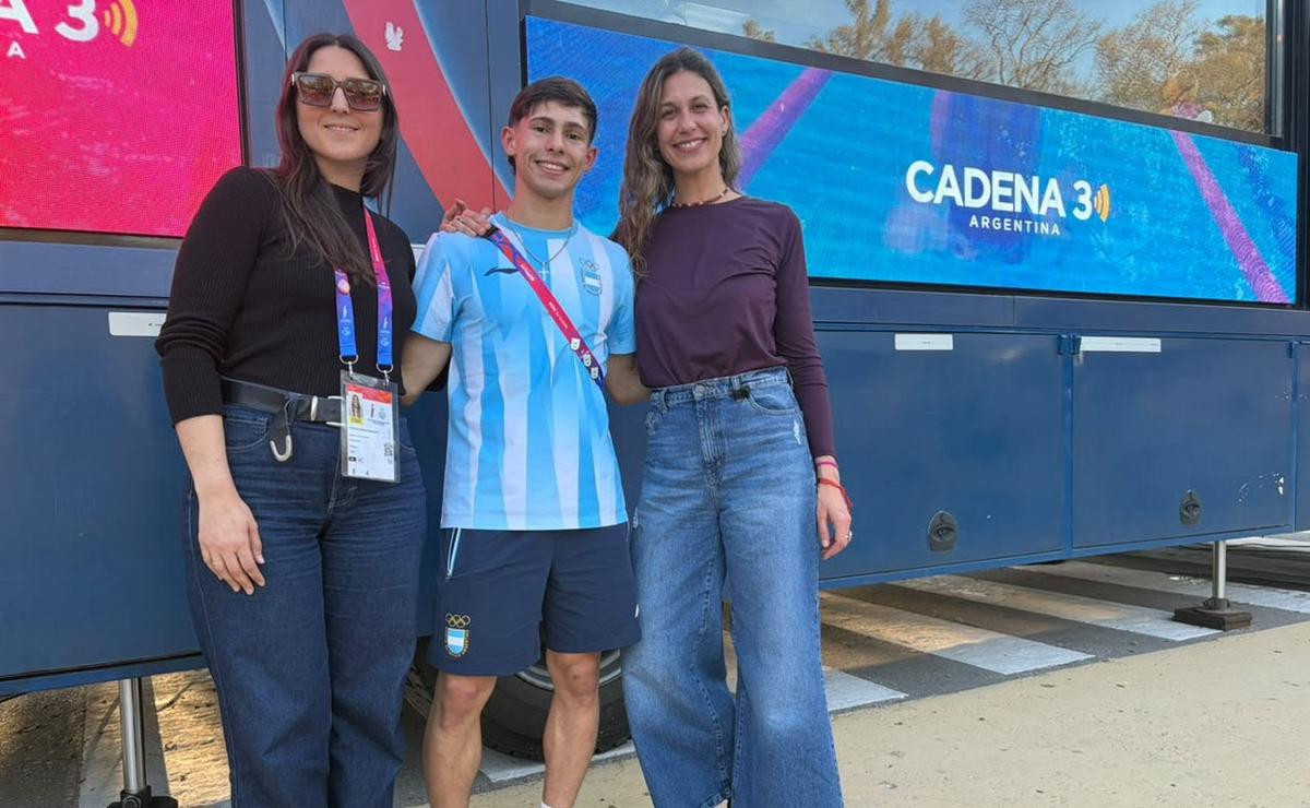 Juani Gallardo, medallista embajador de los Juegos Suramericanos.