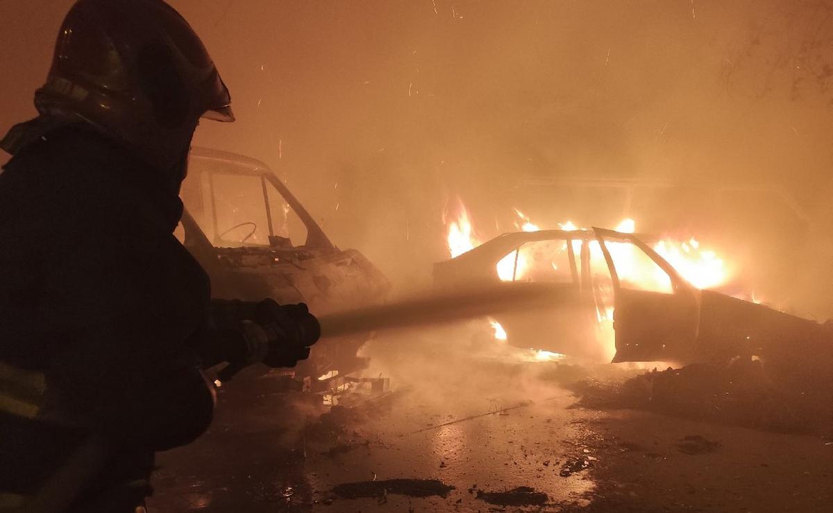 FOTO: Nuevo incendio en el corralón municipal de Córdoba.