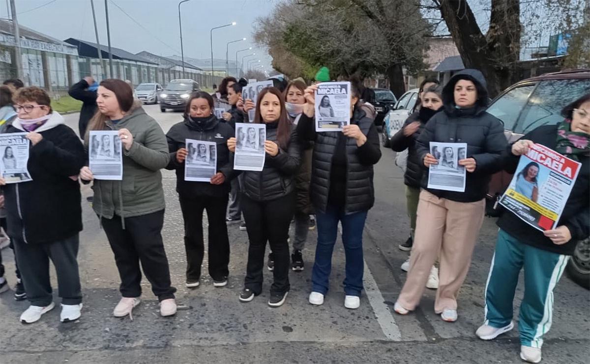 Rosario: familiares reclaman por Micaela, una semana después de su desaparición.