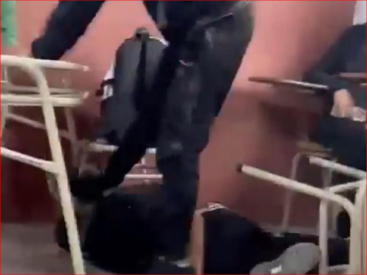 Video impactante de una agresión en Mar del Plata conmueve a la comunidad educativa