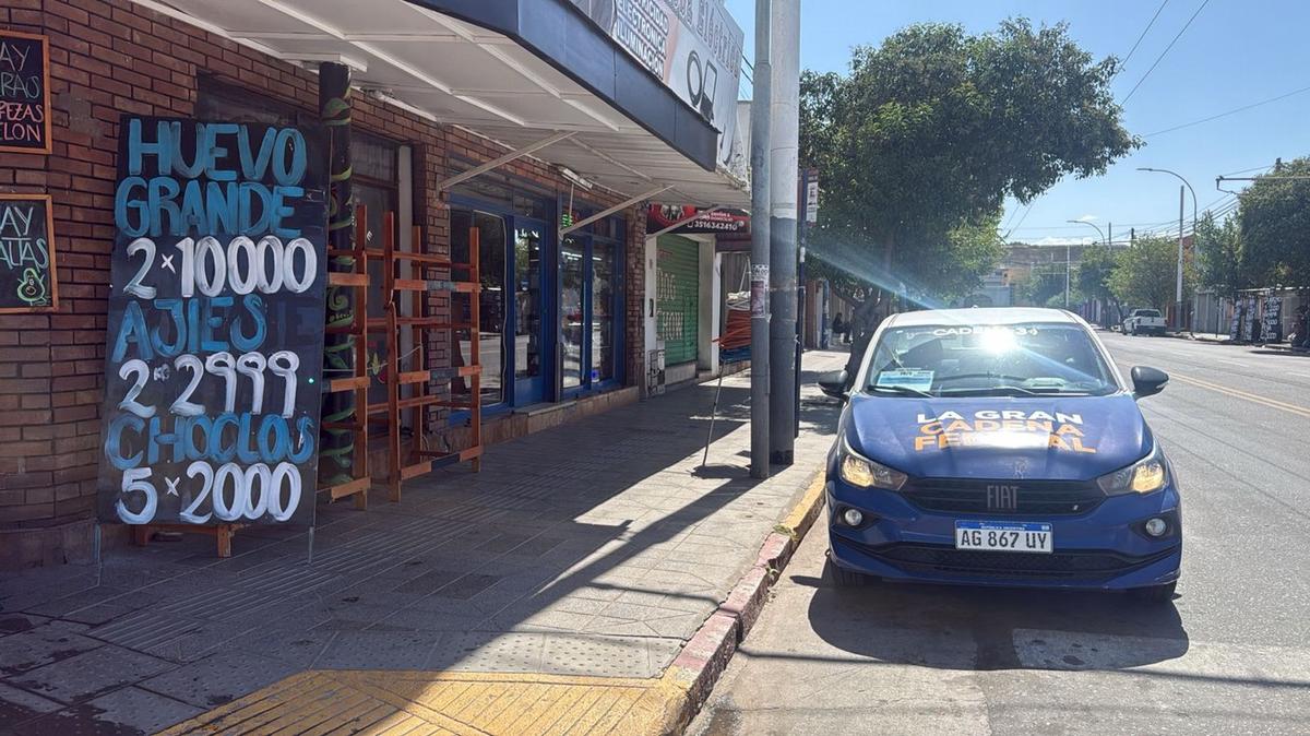 El lugar donde se registró el robo en barrio San Vicente.