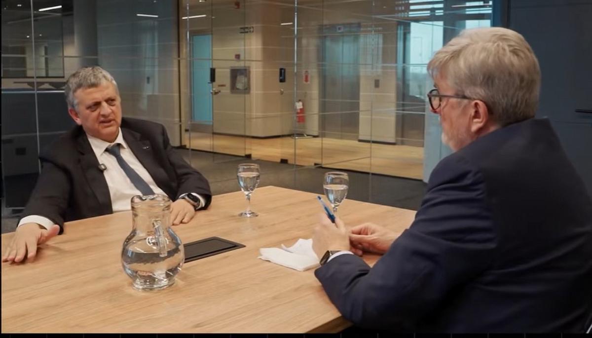 El presidente de YPF, Horacio Marín, entrevistado por Sergio Suppo.