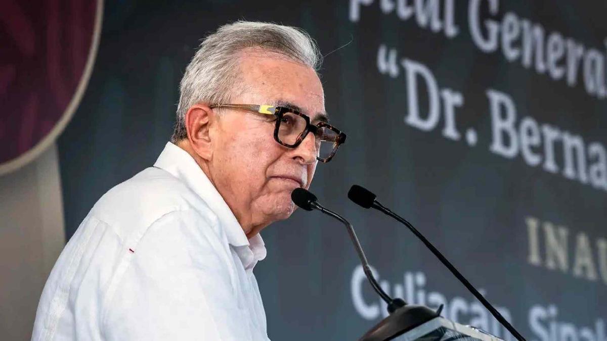 Gobernador de Sinaloa, Miguel Rocha.