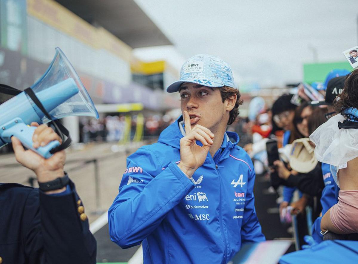 Colapinto en el GP de Japón.