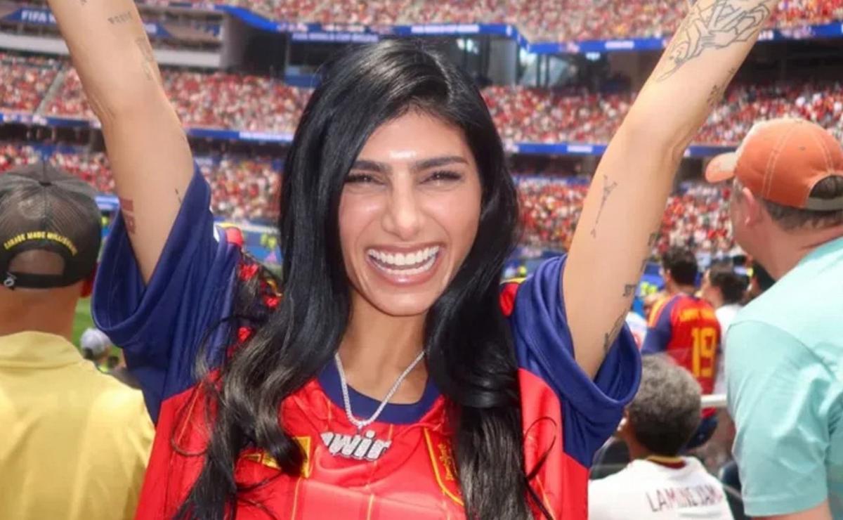 Mia Khalifa, ex actriz del cine para adultos.