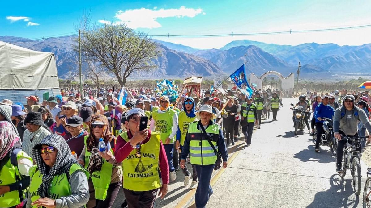 FOTO: Peregrinos de diferentes provincias hacia Salta